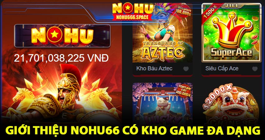 Giới thiệu nohu66 có kho game đa dạng